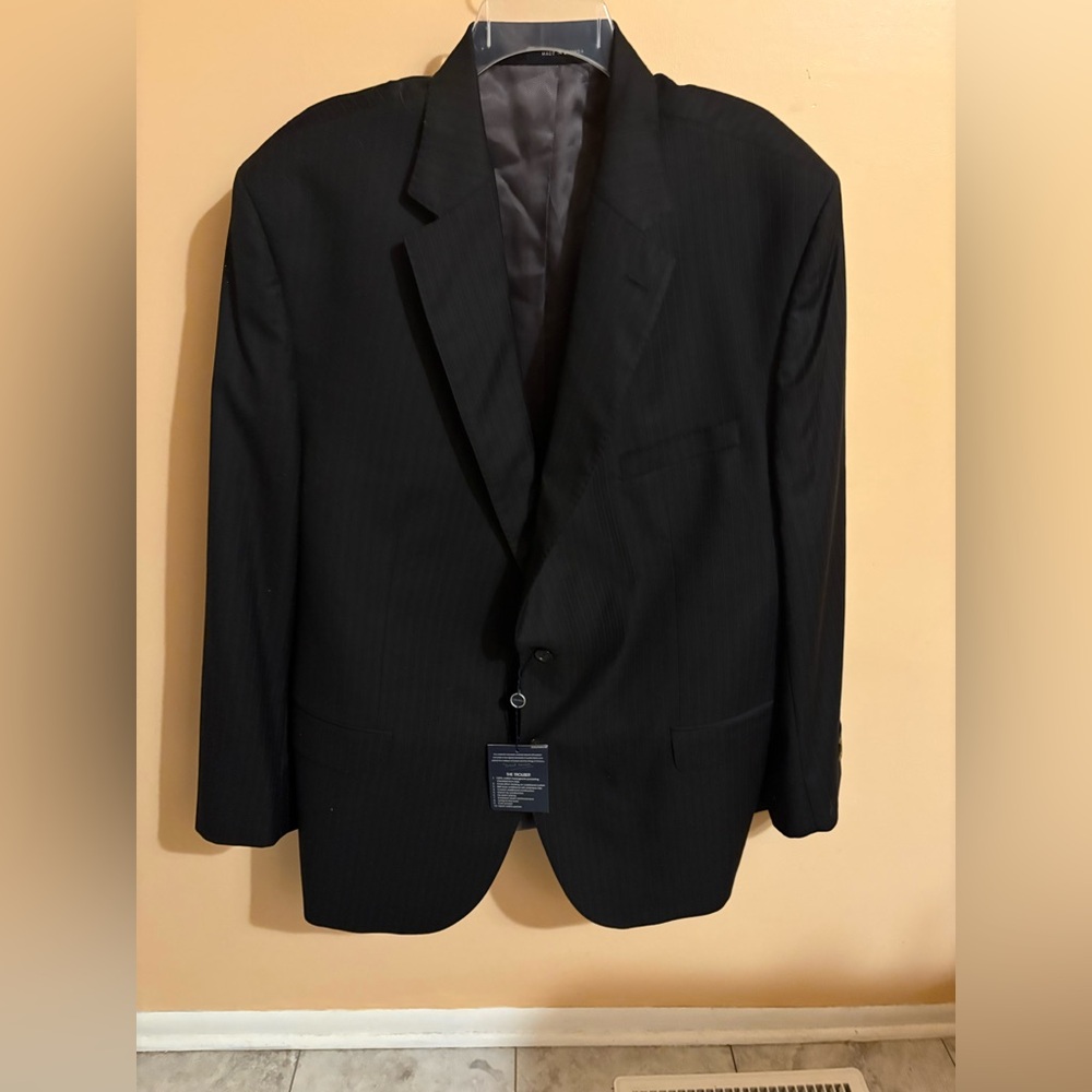 NWT Daniel Cremieux Collection Loro Piana Super 130s 100% wool black blazer